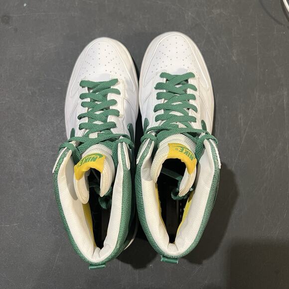 Nike Dunk Premium High Mens 12 White Pine Green 317891-131 Athletic Sneakers main image 7